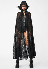 Eye of Newt Lace Cape