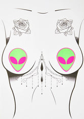 Neon Alien Pasties