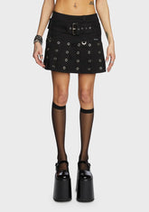 Super Rocker Mini Skirt