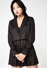 Head Mistress Cropped Jacket