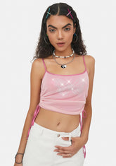 Another Wonder Rhinestone Crop Tank