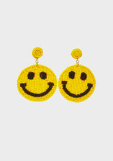 Happy Face Drop Earrings