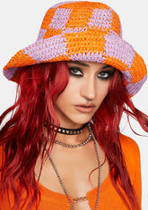 Tangerine Laid Back Bucket Hat