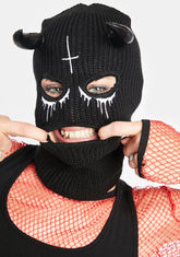 Cross Devil Ski Mask