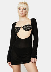 I Challenge You Mini Dress