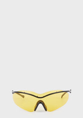 New Pop Yellow Shield Sunglasses