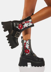 Timeless Platform Ankle Boots