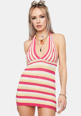 Embrace The Heat Crochet Dress