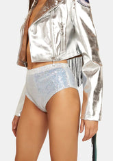 Sparkle Realm Sequin Hot Shorts