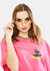 Zest Don't Mean A Thang Slim Cat Eye Sunglasses