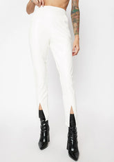 Icy Here All Day Vegan Leather Trousers