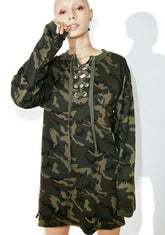 Jungle Fever Sweater Dress