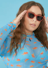 Sunkissed Vibes Cat Eye Sunglasses