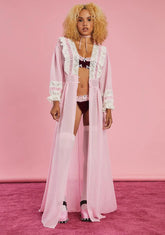 Expecting Company Chiffon Robe