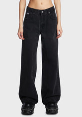 Charcoal Release Jeans