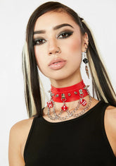 No Lucky Draws Spike Choker