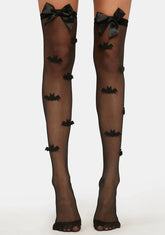 Seeking Darkness Thigh High Stockings