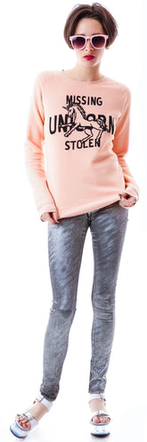 Missing Stolen Unicorn Sweatshirt