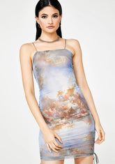 War In The Sky Mini Dress