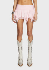 Tales Of Fantasy Mini Skirt - Light Pink