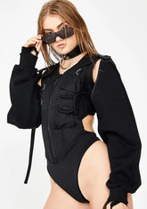 Tactical Bodysuit With Detachable Sleeves
