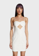 Unreal Romance Mini Dress - Off White