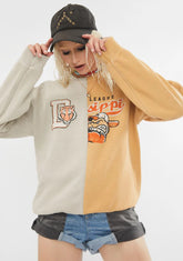 Spliced Alligators Crewneck Sweatshirt
