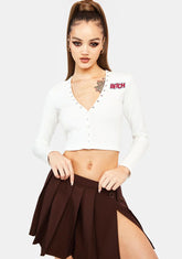 Baddie For Life Crop Tee