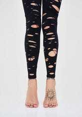 Hot Mess Tattered Tights