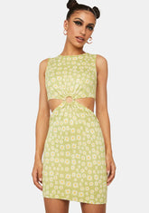 Cut Out Mini Dress
