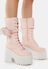 Sweet Grand March Pocket Platform Boots
