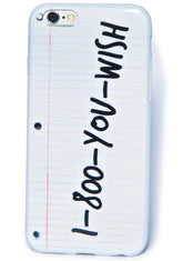 You Wish iPhone 6 Case