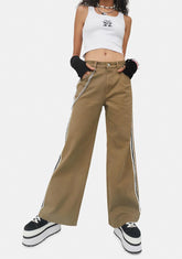 Chasing Pavements Wide Leg Pants