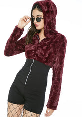 Cuddle Partner Fuzzy Jumpsuit