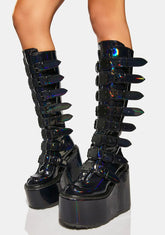 Swing-815 Platform Knee High Boots