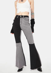 Night Dreams Don't Die Flare Jeans