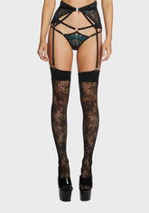 Monarch Mesh Garter
