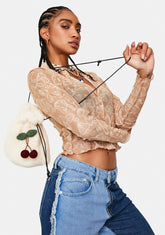 Tasty Treat Sherpa Bucket Bag