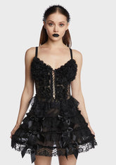 Grim In Bloom Corset