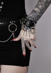 Triple Silver O-Ring Cuff