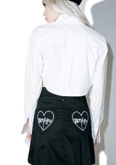 Zip-It Pleated Skirt