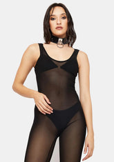 Don’t Ask Why Mesh Jumpsuit