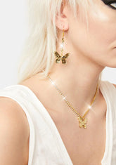 Winged Fortune Necklace Set