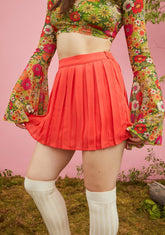 Romanticize Ur Life Pleated Skirt