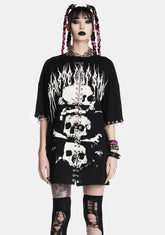 Dual Psyche Oversized Tee