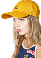 Lemon Lit Cap