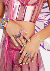 In A Trance Butterfly Ring Set