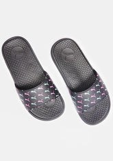 Black Cool Cat Bold Slide Sandals