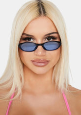 Jammers Blue Square Sunglasses