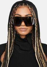 Compression Mirrored Shield Sunglasses